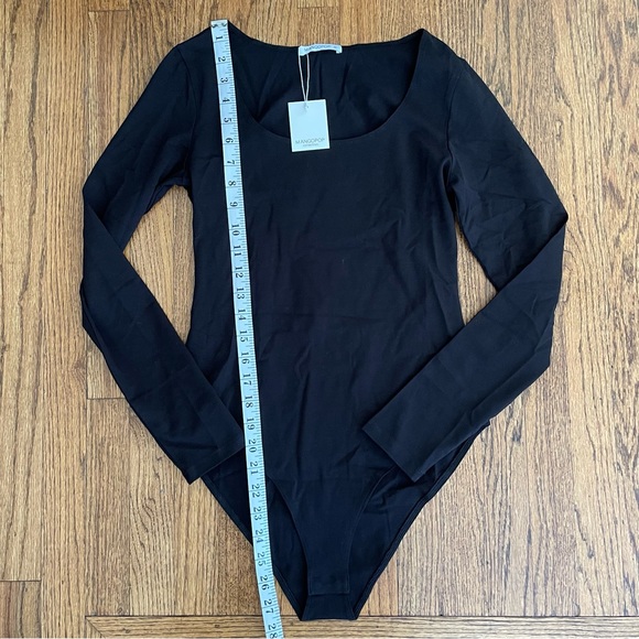 Long Sleeve Scoop Neck Tunic Tee - Picture 12 of 14